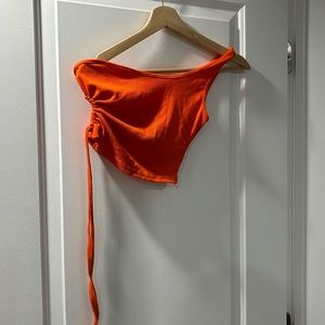 Orange Crop Top
